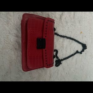 Badgley Mischka purse red brand new with tags